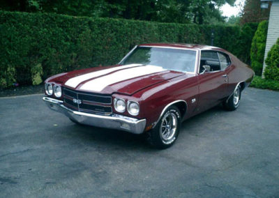 1970 Black Cherry SS 454 LS Coupe