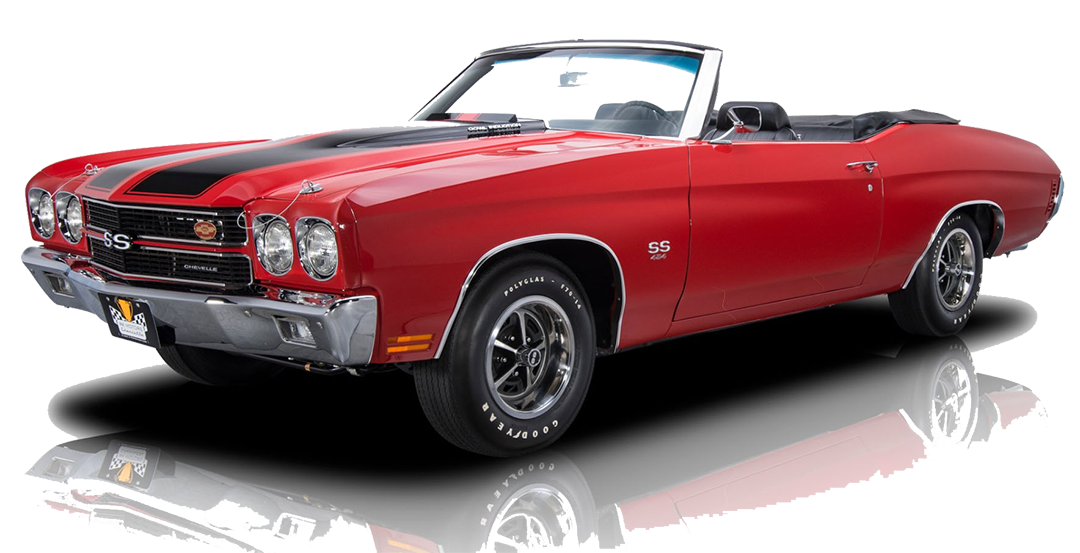 1970 Chevelle LS6 Convertible, Red Automatic