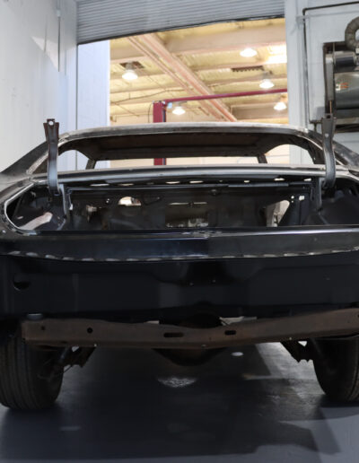 Car being restored